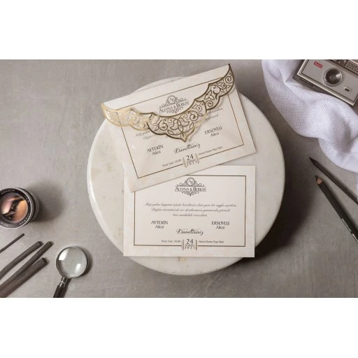 İklim Wedding Davetiye 8385