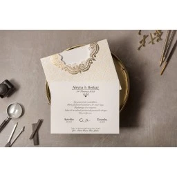 İklim Wedding Davetiye 8386