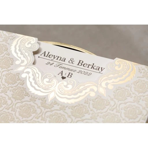 İklim Wedding Davetiye 8386