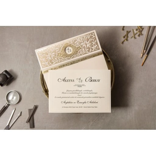 İklim Wedding Davetiye 8396