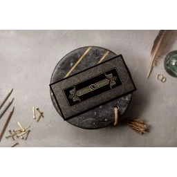 Lüks Nikah Davetiyesi Modeli İklim Wedding Davetiye 8404