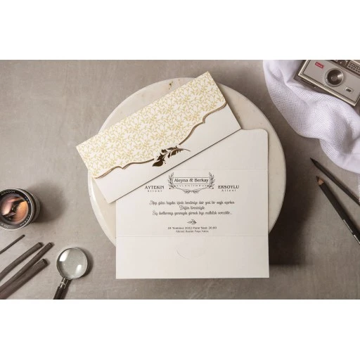 İklim Wedding Davetiye 8452