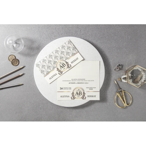 Düğün Davetiyesi Fenomen Davetiye 7053