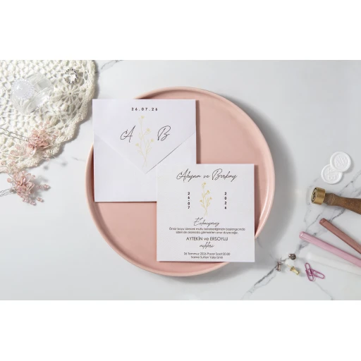 Düğün Davetiyesi Fenomen Davetiye 7085