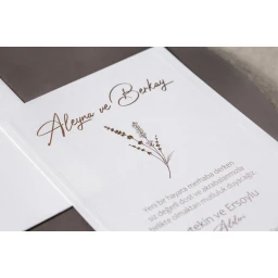 Düğün Davetiyesi Fenomen Davetiye 7086