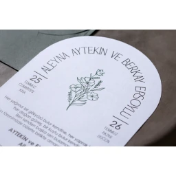 Düğün Davetiyesi Fenomen Davetiye 7097