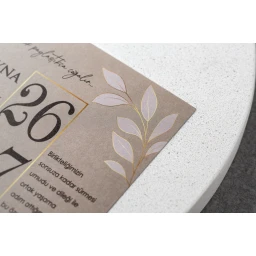 Düğün Davetiyesi Fenomen Davetiye 7098