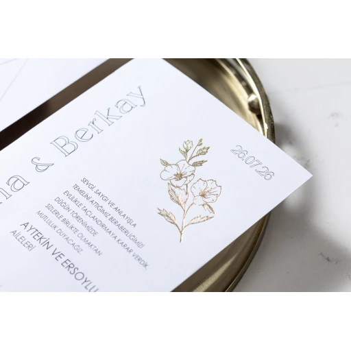 Düğün Davetiyesi Fenomen Davetiye 7111