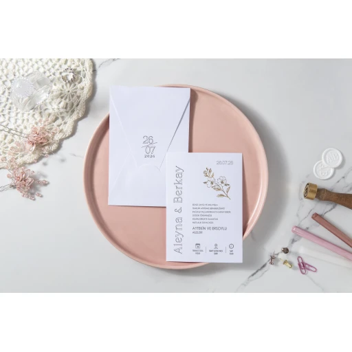 Düğün Davetiyesi Fenomen Davetiye 7111