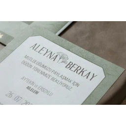 Düğün Davetiyesi Fenomen Davetiye 7117