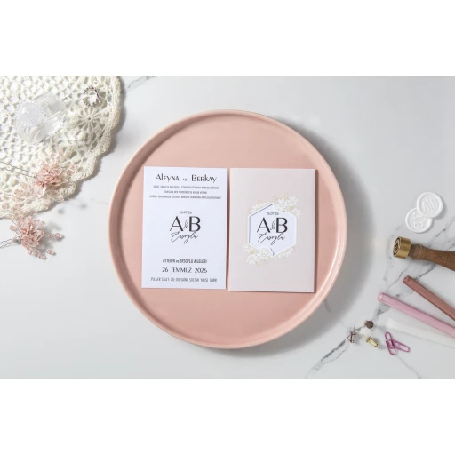 Düğün Davetiyesi Fenomen Davetiye 7129