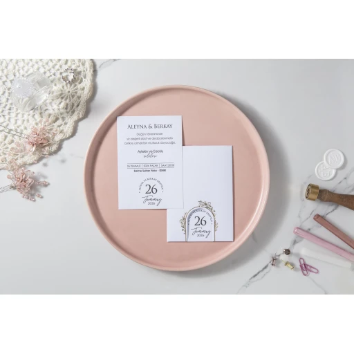 Düğün Davetiyesi Fenomen Davetiye 7130