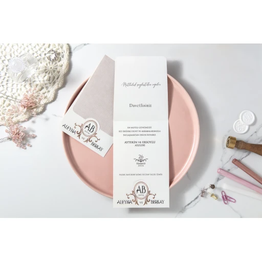 Düğün Davetiyesi Fenomen Davetiye 7137