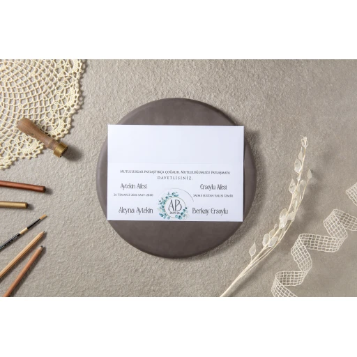 Düğün Davetiyesi Fenomen Davetiye 7146