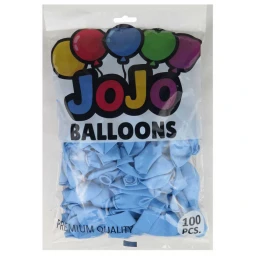 BALON DÜZ 12 İNC (JOJO BALLOONS)MAKARON MAVİ 