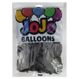BALON DÜZ 12 İNC (JOJO BALLOONS) SİYAH PK:100
