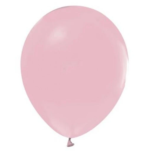 Balon Düz Pastel(makaron Balon) Bebek Pembe 100'lü