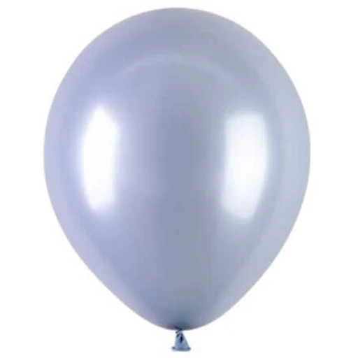 Balon Rustik Düz 12 inç Azur (gök Mavisi) 50 Adet