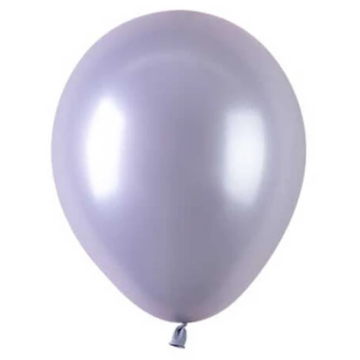 Balon Rustik Düz 12 inç Çakıltaşı (açık Gümüş) 50 Adet