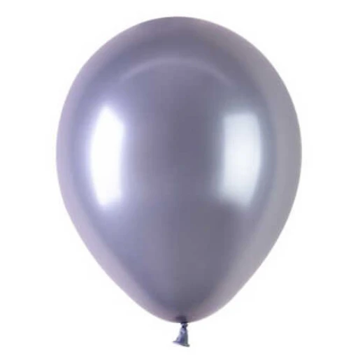 Balon Rustik Düz 12 inç Kül Rengi 50'li