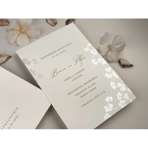 Düğün Davetiyesi Ela Elit Davetiye 13329