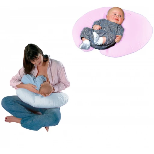 Sema Baby Emzirme Ve Bebek Destek Minderi - Pembe Fiyonk