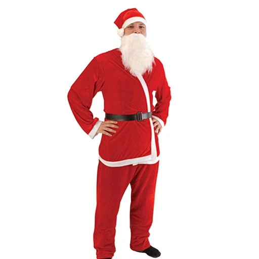 Noel Baba Yetişkin Erkek Kostüm 1 Adet