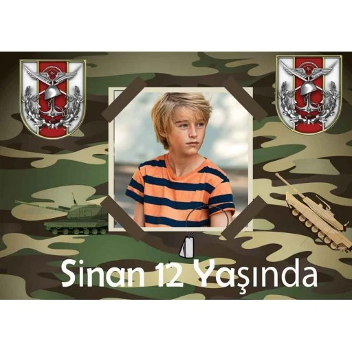 Asker Doğum Günü Afiş Hdts154