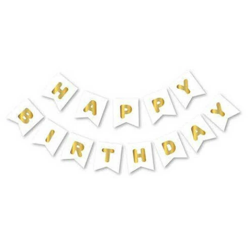 Flama Happy Bırthday Set Beyaz