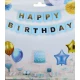 Flama Happy Bırthday Set Mavi