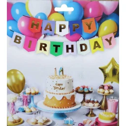 Flama Happy Bırthday Set Rengarenk