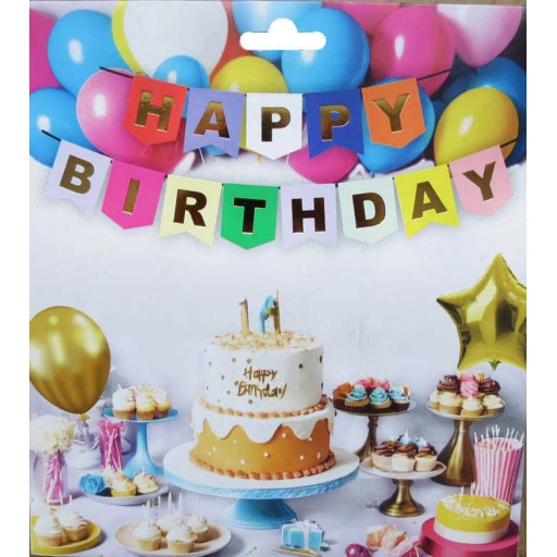 Flama Happy Bırthday Set Rengarenk