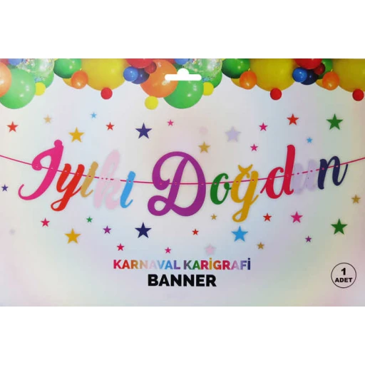 FLAMA İYİKİ DOĞDUN RENGARENK PK:1