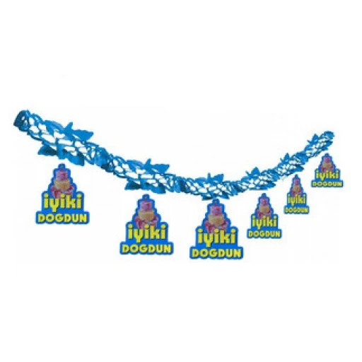 Süs Uzar İyikidoğdun&flamalı Set Mavi P1