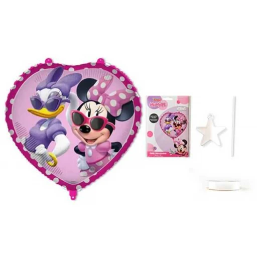 Folyo Balon Mınnıe 18 inç 4 Lü Set