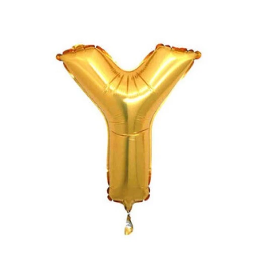 Folyo Balon Harf Y Altın 40 inç P1