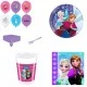 Frozen Ve Anna Doğum Günü Süsleri Masa Seti Parti Seti Ekonomik Set 8 Kişilik