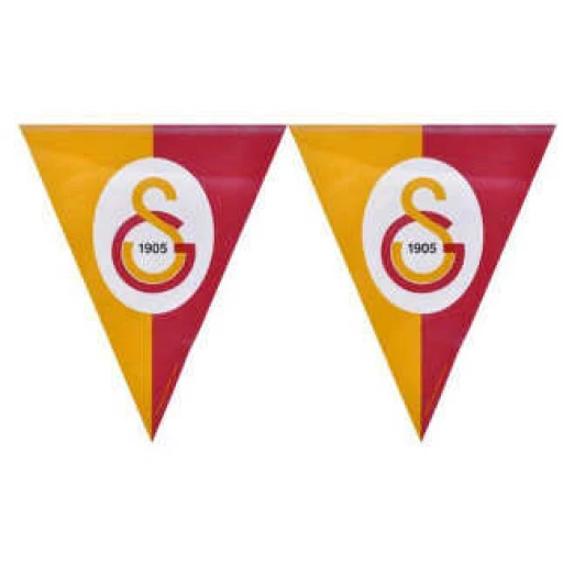 Galatasaray Flama Üçgen Bayrak Set