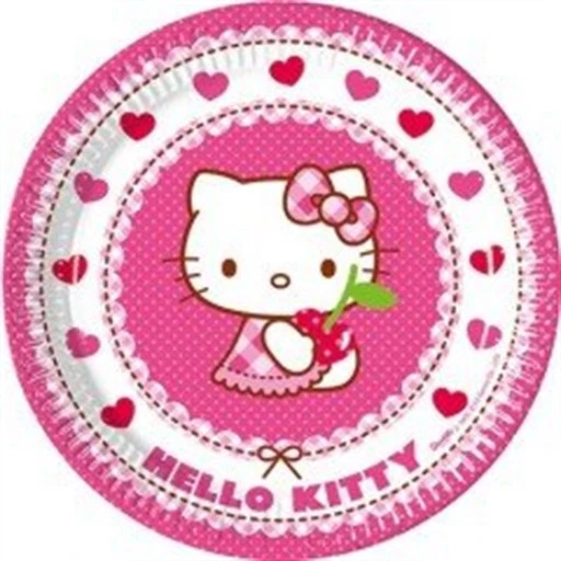 Tabak Karton Hello Kitty 23cm