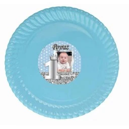 Kişiye Özel Karton Tabak Etiketi Sticker 7 cm