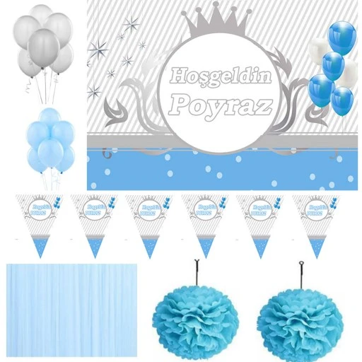 Prens Hastane Odası Süsleme Seti Hdts117