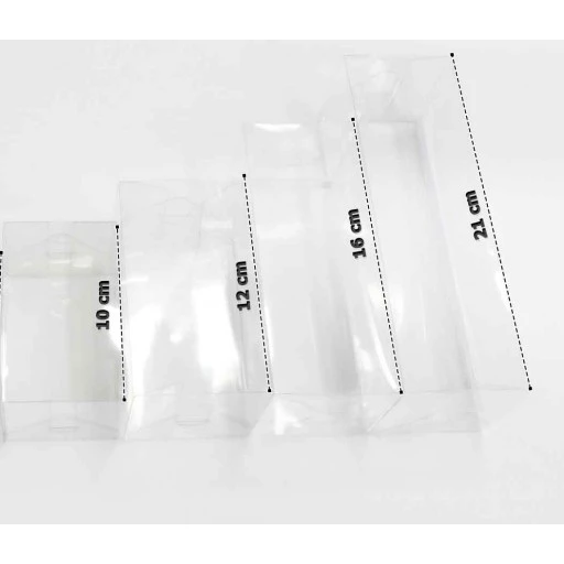 5x5x20 cm Asetat Kutu 50 Li