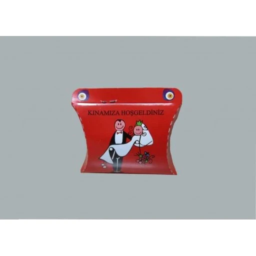 Kına Gelin-damat Resimli Karton 100'lü