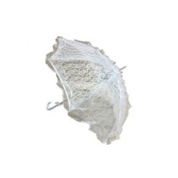 Şemsiye Dantel İşlemeli Beyaz P1