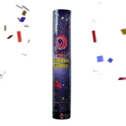 Konfeti karnaval rengarenk 30 cm pk:1