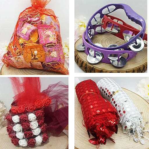 126 Parça Kına Gecesi Malzemeleri Ekonomik Set