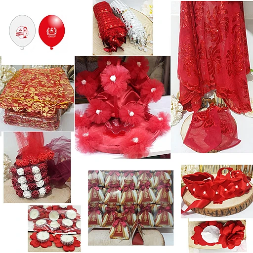 200 Parça Kına Gecesi Malzemeleri, Parti Seti