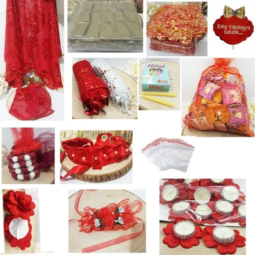 476 Parça Kına Gecesi Seti, Kına Malzemeleri, Ekonomik Kına Setleri