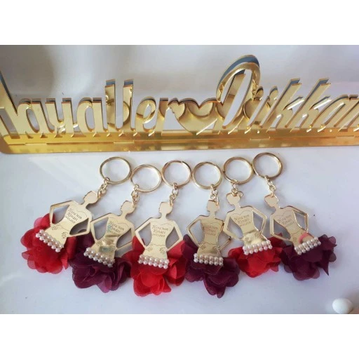 Anahtarlık Pleksi Kına Gecesi Hediyesi