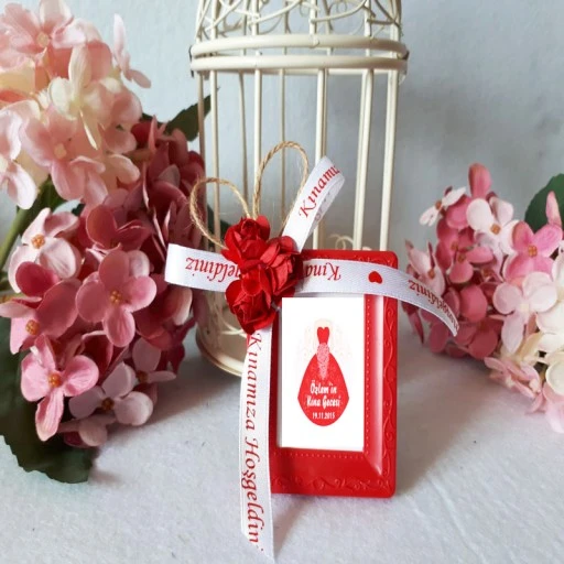 Çerçeve Güllü Kına Hatırası